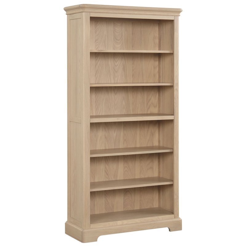 Bideford Oak 6ft High Bookcase Bideford Oak 6ft High Bookcase
