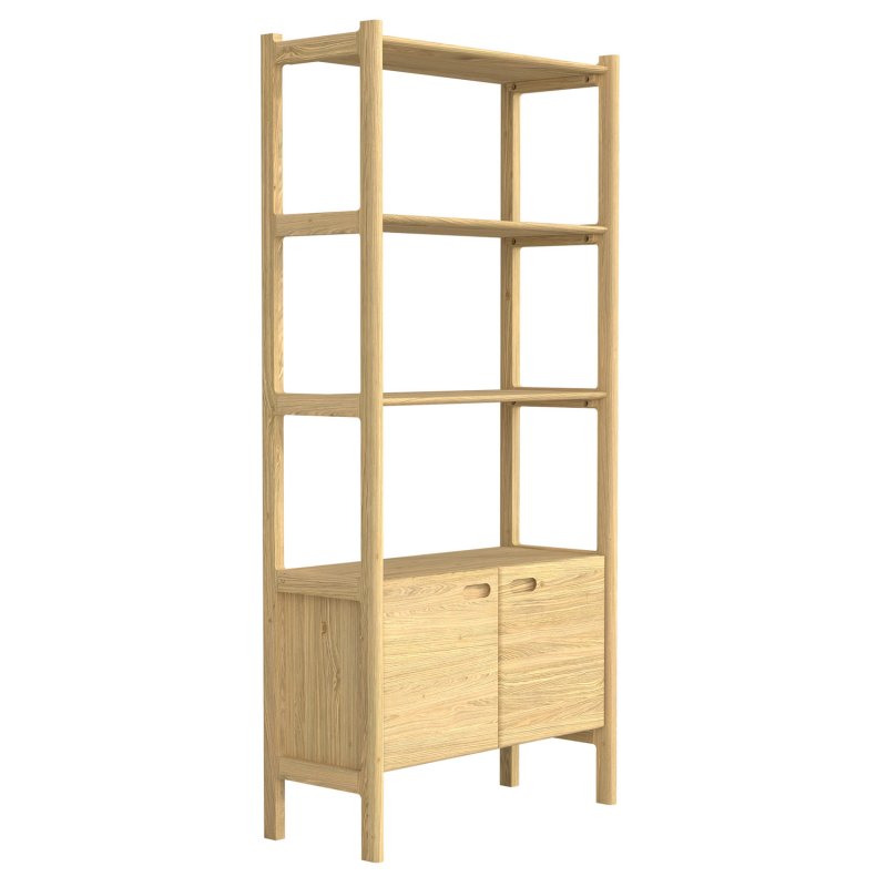 Hannay 2 Door Single Bookcase Hannay 2 Door Single Bookcase