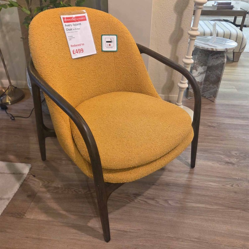 Showroom Clearance: Avery Accent Chair Showroom Clearance: Avery Accent Chair