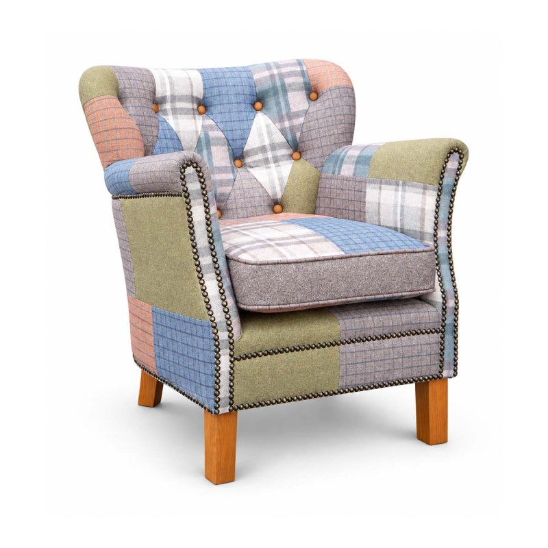 Special Purchase: Darryl Chair in Patchwork Special Purchase: Darryl Chair in Patchwork