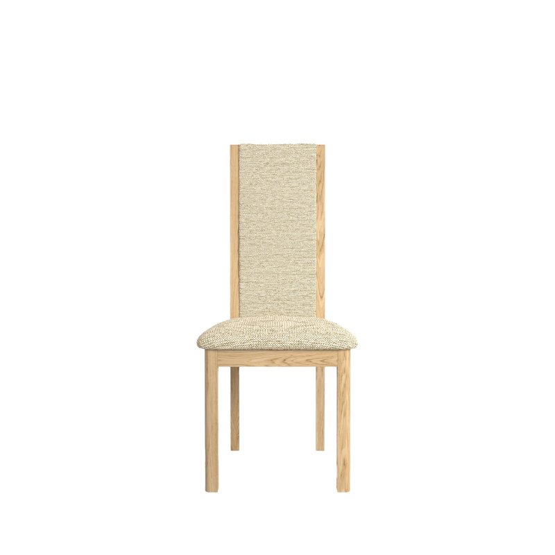 Bergen Oak High Back Upholstered Dining Chair Bergen Oak High Back Upholstered Dining Chair
