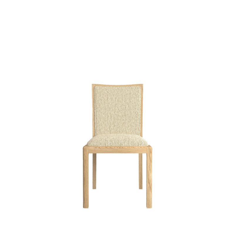 Bergen Oak Low Back Upholstered Dining Chair Bergen Oak Low Back Upholstered Dining Chair