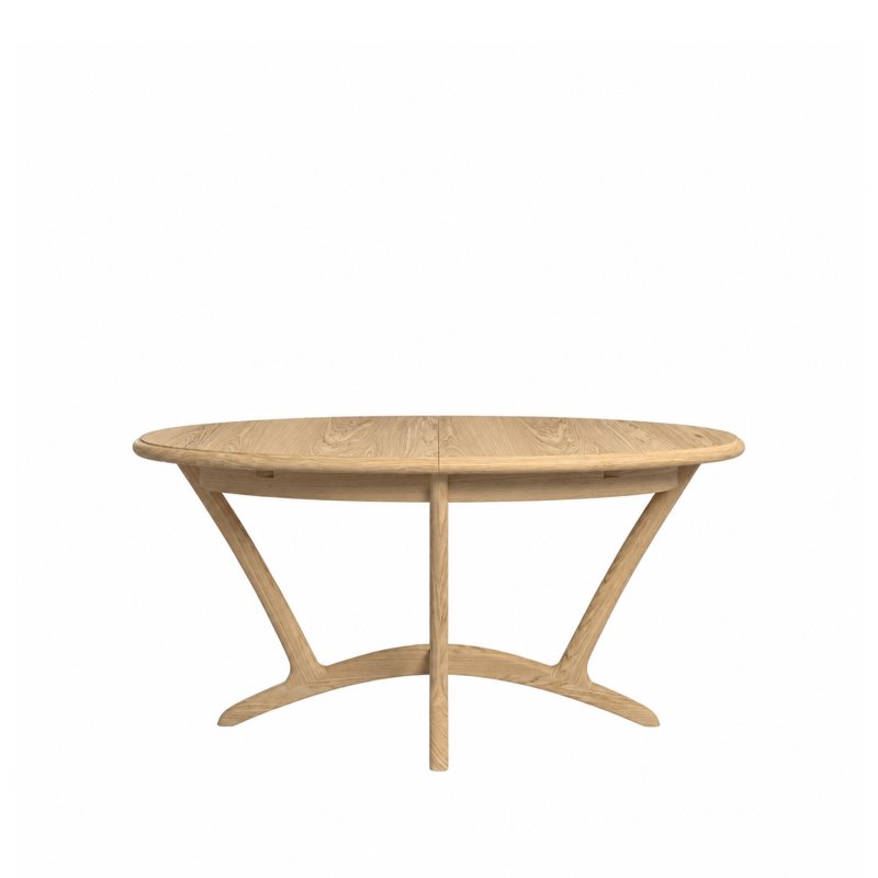 Bergen Oak Oval Extending Dining Table Bergen Oak Oval Extending Dining Table