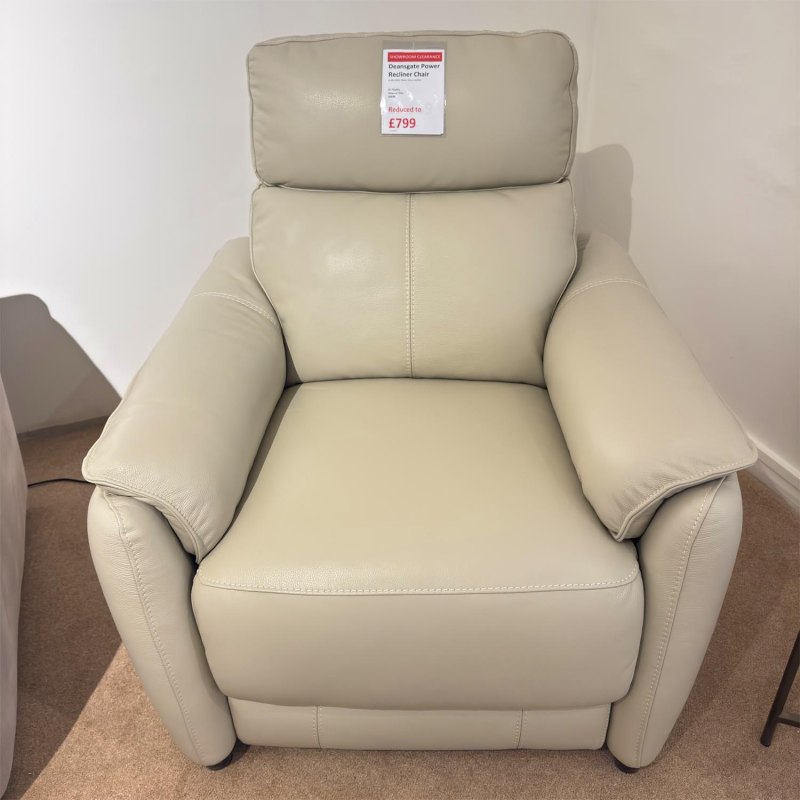 Showroom Clearance: Deansgate Power Recliner Chair Showroom Clearance: Deansgate Power Recliner Chair