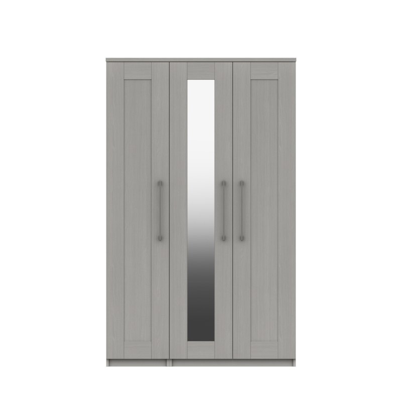 Amesbury 3 Door Wardrobe with Mirror Amesbury 3 Door Wardrobe with Mirror