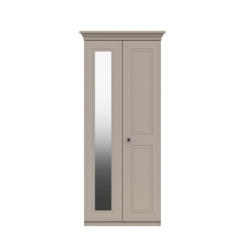 Halesworth 2 Door Wardrobe with Mirror Halesworth 2 Door Wardrobe with Mirror