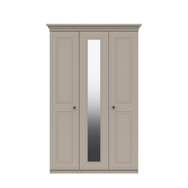 Halesworth 3 Door Wardrobe with Mirror Halesworth 3 Door Wardrobe with Mirror