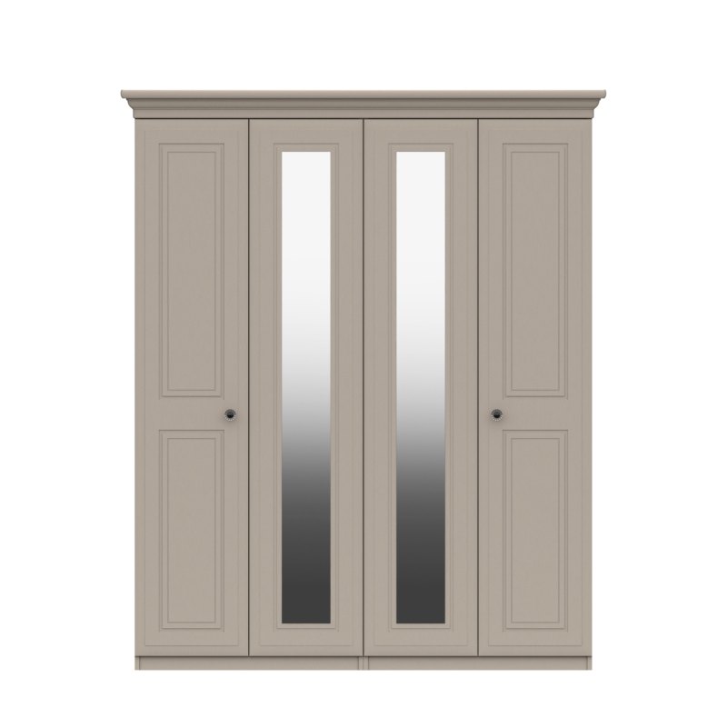 Halesworth 4 Door Wardrobe with Mirrors Halesworth 4 Door Wardrobe with Mirrors