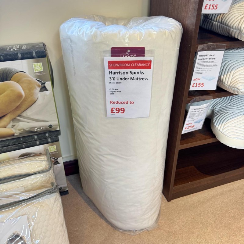 Showroom Clearance: Harrison Spinks 3ft Under Mattress Showroom Clearance: Harrison Spinks 3ft Under Mattress