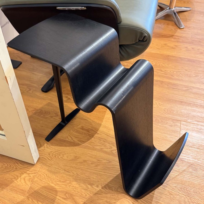 Showroom Clearance: Conform Funco Magazine Table in Oak Black Stain Finish Showroom Clearance: Conform Funco Magazine Table in Oak Black Stain Finish