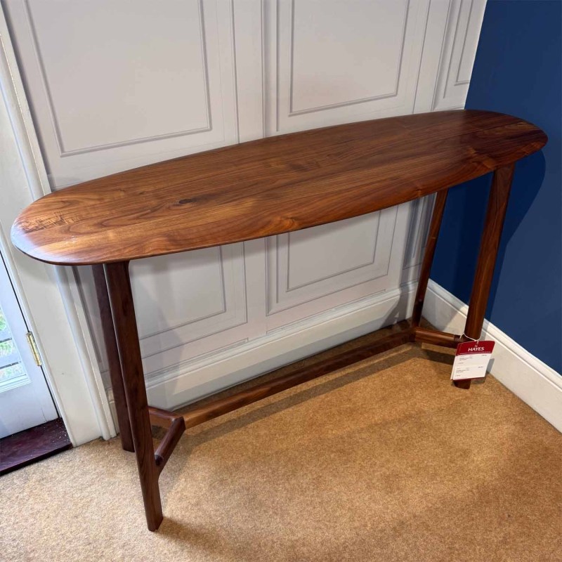 Showroom Clearance: Jacobsen Console Table in Walnut Showroom Clearance: Jacobsen Console Table in Walnut