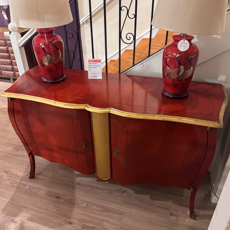 Showroom Clearance: Ronfe R9704 Chest of Drawers with 2 Doors Showroom Clearance: Ronfe R9704 Chest of Drawers with 2 Doors