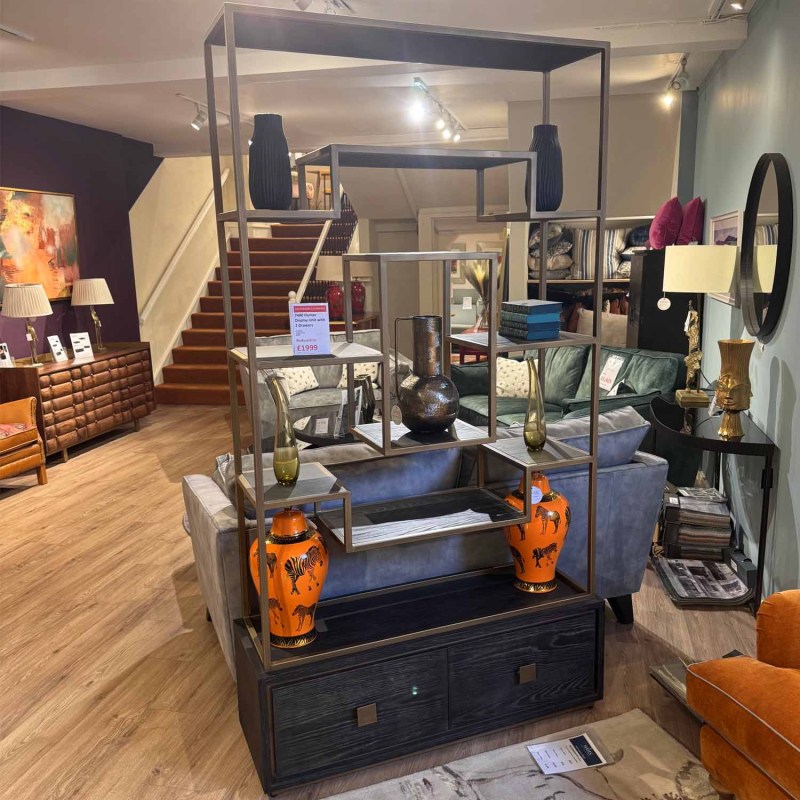 Showroom Clearance: 7480 Hunter Display Unit with 2 Drawers Showroom Clearance: 7480 Hunter Display Unit with 2 Drawers