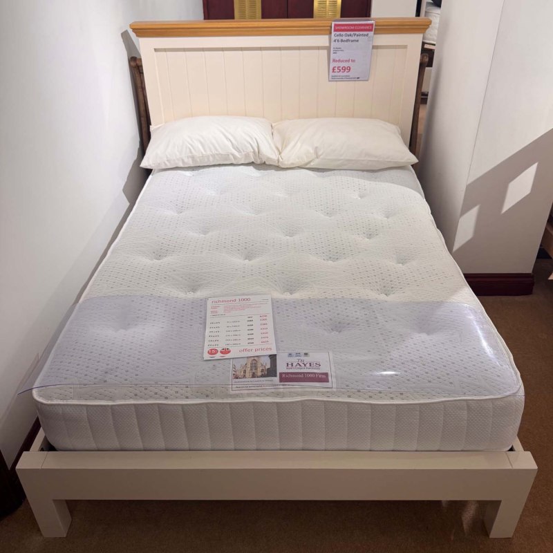 Showroom Clearance: 4ft6 Cello Bedframe Showroom Clearance: 4ft6 Cello Bedframe