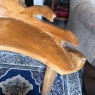 Showroom Clearance: LW89 Chunky Teak Chaise Bench Showroom Clearance: LW89 Chunky Teak Chaise Bench