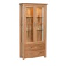 Lynton Oak Glass Display Cabinet Lynton Oak Glass Display Cabinet