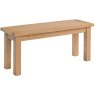 Lynton Oak 90cm Dining Bench