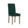 Lynton Oak Stitch Back Upholstered Dining Chair Lynton Oak Stitch Back Upholstered Dining Chair