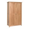 Lynton Oak All Hanging Double Wardrobe