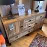 Showroom Clearance: Lyndon Wide Sideboard Showroom Clearance: Lyndon Wide Sideboard