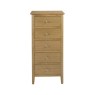 Sulis Oak 5 Drawer Tallboy Sulis Oak 5 Drawer Tallboy