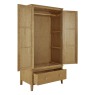 Sulis Oak Double Wardrobe Sulis Oak Double Wardrobe