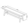 Chandler Small Bench Chandler Small Bench