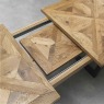 Ravi Rustic Oak 4-6 Extending Dining Table Ravi Rustic Oak 4-6 Extending Dining Table