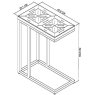 Ravi Rustic Oak Sofa Table Ravi Rustic Oak Sofa Table