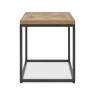 Ravi Rustic Oak Lamp Table Ravi Rustic Oak Lamp Table