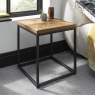 Ravi Rustic Oak Lamp Table Ravi Rustic Oak Lamp Table