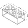Ravi Rustic Oak Coffee Table Ravi Rustic Oak Coffee Table