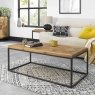 Ravi Rustic Oak Coffee Table Ravi Rustic Oak Coffee Table