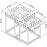 Ravi Rustic Oak Nest Of Tables Ravi Rustic Oak Nest Of Tables