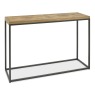 Ravi Rustic Oak Console Table