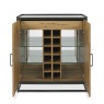 Ravi Rustic Oak Drinks Cabinet Ravi Rustic Oak Drinks Cabinet