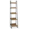 Ravi Rustic Oak Narrow Bookcase