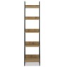 Ravi Rustic Oak Narrow Bookcase Ravi Rustic Oak Narrow Bookcase