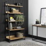 Ravi Rustic Oak Open Display Unit Ravi Rustic Oak Open Display Unit