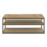 Ravi Rustic Oak Open Entertainment Unit Ravi Rustic Oak Open Entertainment Unit
