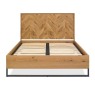 Riley Rustic Oak Bedframe Riley Rustic Oak Bedframe