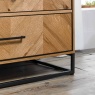 Riley Rustic Oak 5 Drawer Tall Chest Riley Rustic Oak 5 Drawer Tall Chest