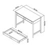 Ibsen Grey Desk Ibsen Grey Desk