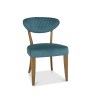 Ellis Rustic Oak Upholstered Dining Chair Ellis Rustic Oak Upholstered Dining Chair