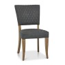 Lucas Rustic Oak Upholstered Dining Chair Lucas Rustic Oak Upholstered Dining Chair