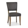 Lucas Rustic Oak Upholstered Dining Chair Lucas Rustic Oak Upholstered Dining Chair