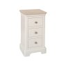 Bideford Painted 3 Drawer Compact Bedside Chest Bideford Painted 3 Drawer Compact Bedside Chest