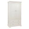 Bideford Painted 2 Drawer Gents Wardrobe Bideford Painted 2 Drawer Gents Wardrobe