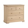 Bideford Oak 2+2 Drawer Chest Bideford Oak 2+2 Drawer Chest