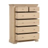 Bideford Oak 2 Over 4 Drawer Chest Bideford Oak 2 Over 4 Drawer Chest